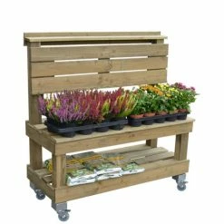 Promo ???? Présentoir Trottoir Bois Vieilli + Fourreaux + Roulettes 120x50x126 Cm ???? 7 Promo ???? Présentoir Trottoir Bois Vieilli + Fourreaux + Roulettes 120x50x126 Cm ???? -IZZIBOX Magasin presentoir trottoir bois vieilli fourreaux roulettes 120x50x126 cm 04