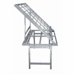 Grosses soldes 🤩 Table Aluminium Inclinée 150x80x150cm 😉