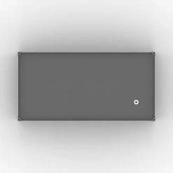 Alternative view of Grosses soldes ???? Table Bac Démontable 2 Niveaux - Dim. 1500x750 Ht.800mm - Laqué Noir ❤️