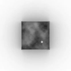 Alternative view of Le moins cher ⭐ Table Bac Démontable 2 Niveaux - Dim. 750x750 Ht.600mm - Laqué Anthracite ❤️