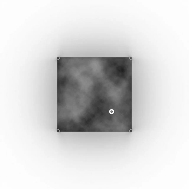 Nouveau ✨ Table Bac Démontable - Dim. 750x750 Ht.400mm - Laqué Anthracite ???? 2 Nouveau ✨ Table Bac Démontable - Dim. 750x750 Ht.400mm - Laqué Anthracite ???? – Image 2