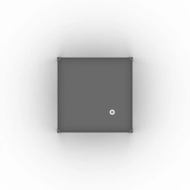 Promo ✨ Table Bac Démontable - Dim. 750x750 Ht.400mm - Laqué Noir ✔️ 2 Promo ✨ Table Bac Démontable - Dim. 750x750 Ht.400mm - Laqué Noir ✔️ – Image 2